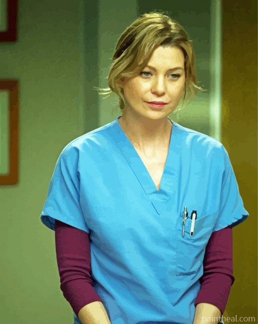 Meredith Grey Serie Painting By Numbers Kits