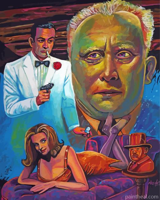 Goldfinger Painting By Numbers Kits
