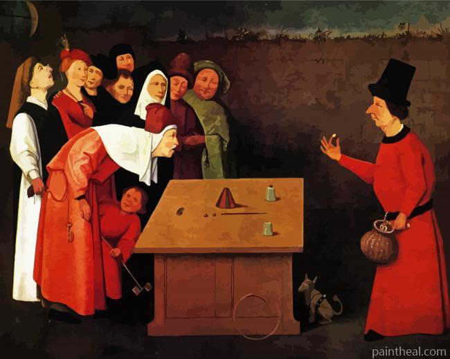 The Conjurer Jerome Bosch Painting By Numbers Kits