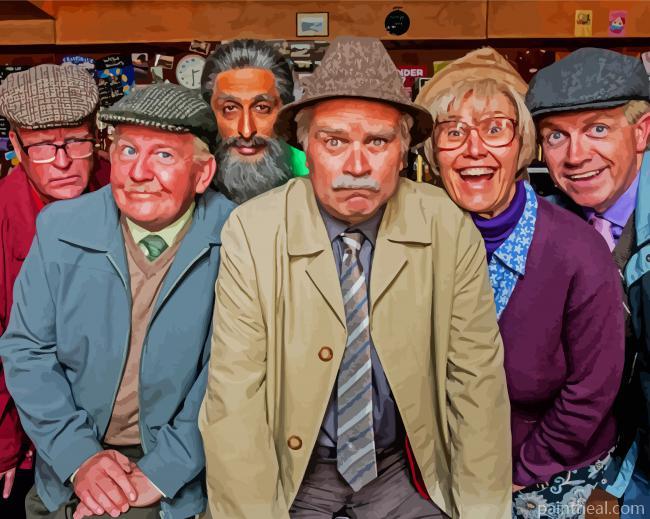 Still Game Characters Painting By Numbers Kits