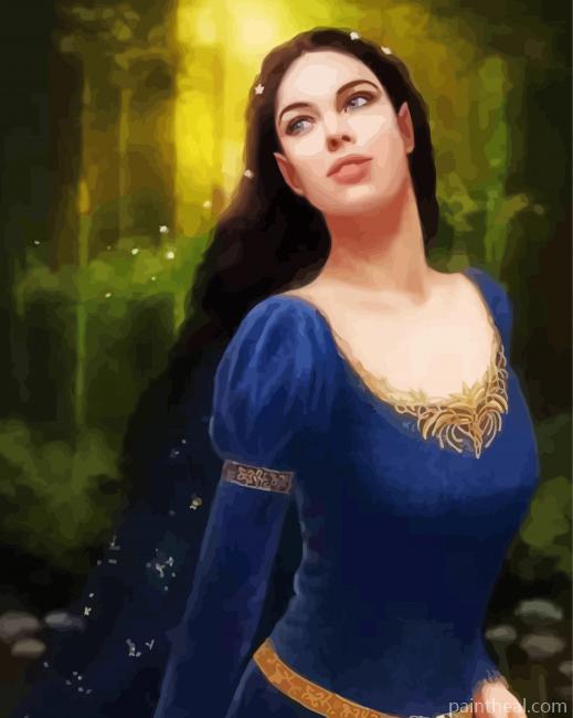 Gorgeous Arwen Lord Of The Rings Painting By Numbers Kits