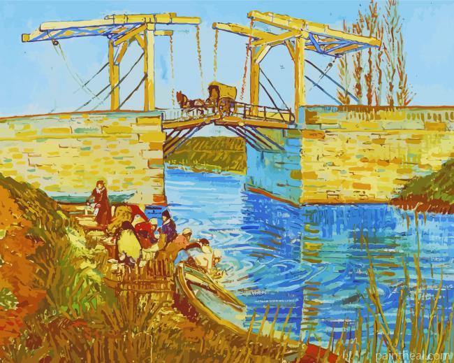 Van Gogh Bridge At Arles Painting By Numbers Kits