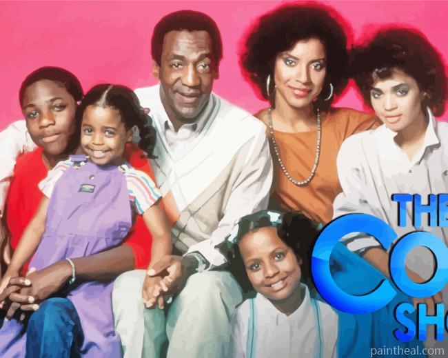 The Cosby Show Poster Painting By Numbers Kits