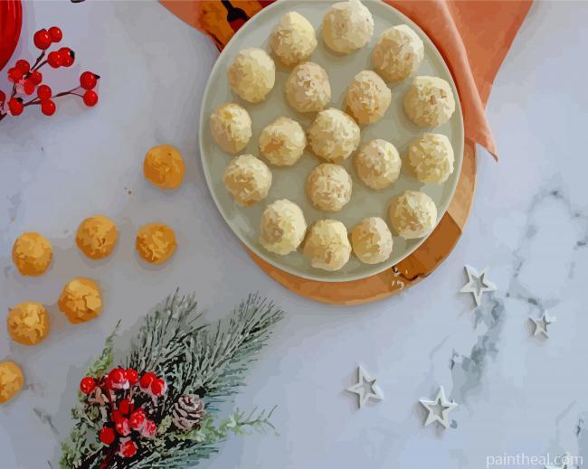 Christmas Raffaello Chocolat Painting By Numbers Kits