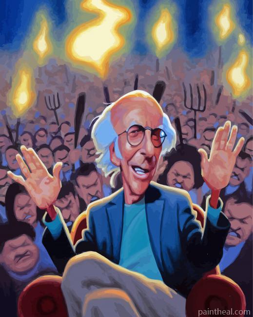 Curb Your Enthusiasm Art Painting By Numbers Kits
