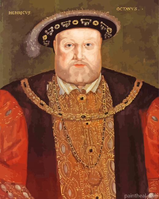 Henri VIII Art Painting By Numbers Kits
