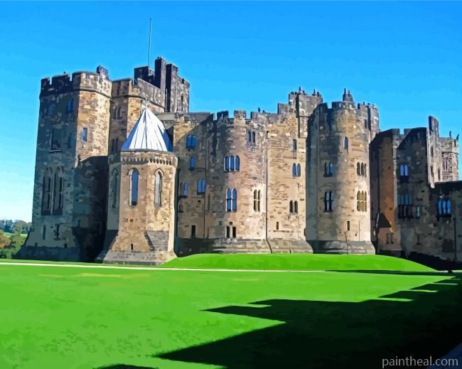 Alnwick England Painting By Numbers Kits