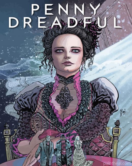 Penny Dreadful Poster Art Painting By Numbers Kits