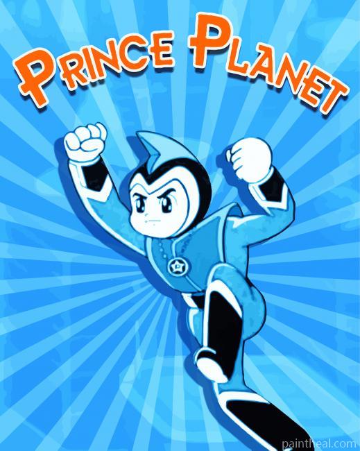 Prince Planet Poster Painting By Numbers Kits