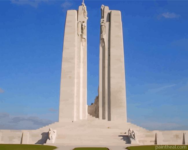 Vimy Ridge In France Painting By Numbers Kits