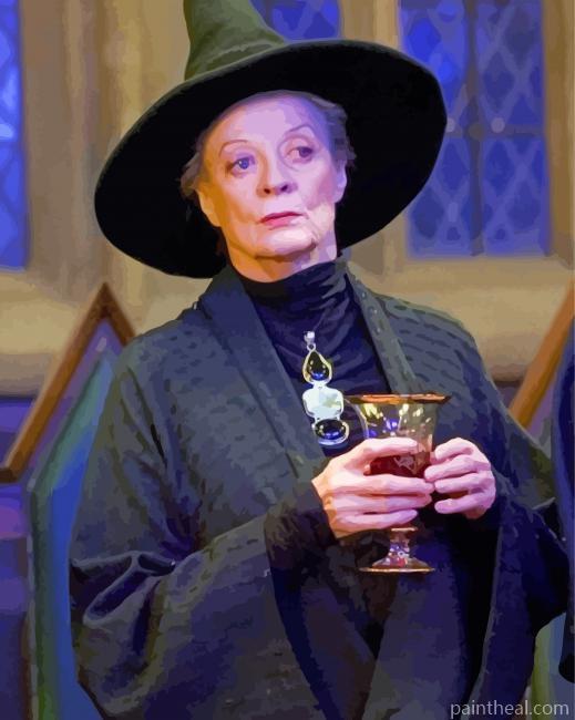 Aesthetic Professor Mcgonagall Painting By Numbers Kits