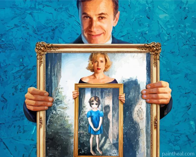 Big Eyes Movie Poster Painting By Numbers Kits