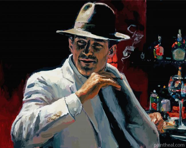 Man At Bar Painting By Numbers Kits