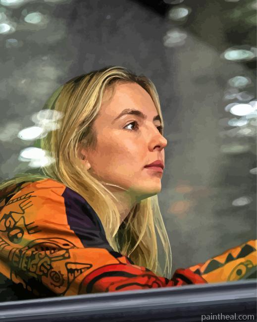 Villanelle On The Bus Killing Eve Painting By Numbers Kits