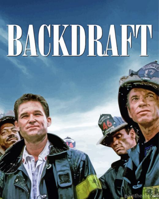 Backdraft Poster Painting By Numbers Kits