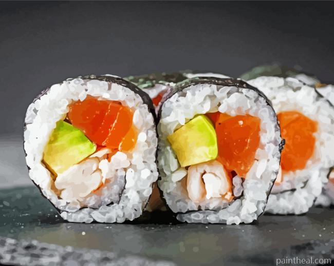 Makizushi Painting By Numbers Kits