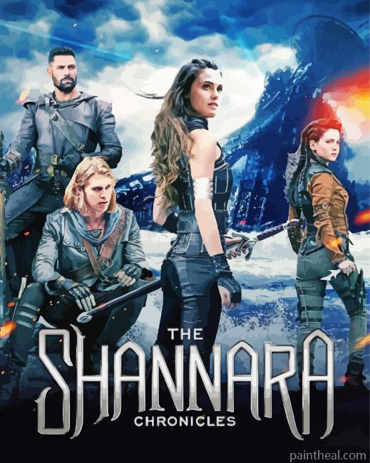 The Shannara Chronicles Serie Painting By Numbers Kits