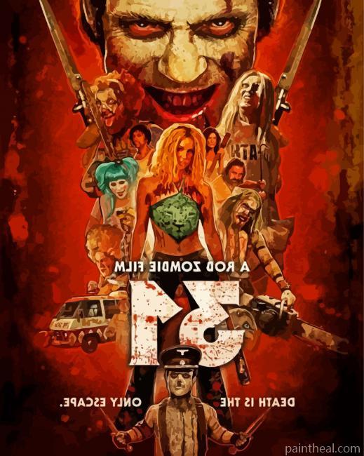 31 Movie Poster Painting By Numbers Kits