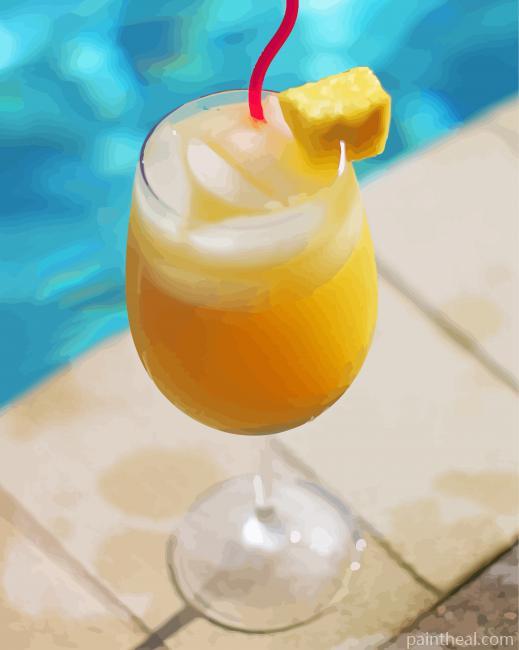 Mimosa Cocktail Painting By Numbers Kits