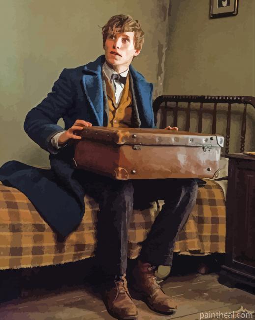 Newton Scamander Movie Character Painting By Numbers Kits