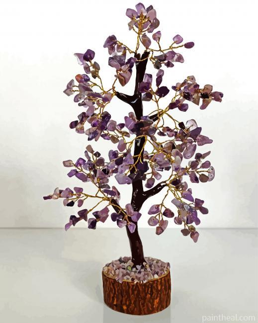Crystal Tree Painting By Numbers Kits