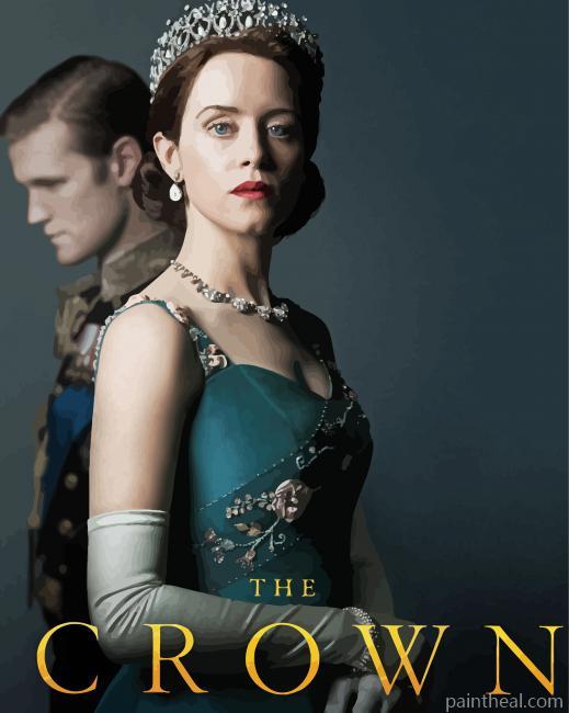 Aesthetic The Crown Painting By Numbers Kits