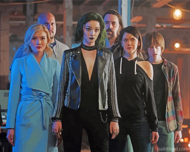 The Gifted Serie Characters Painting By Numbers Kits