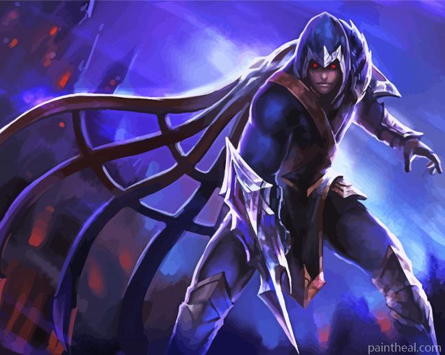Aesthetic Talon League Of Legends Art Painting By Numbers Kits