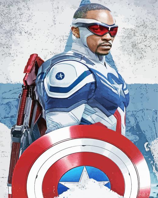 Falcon Sam Wilson Painting By Numbers Kits