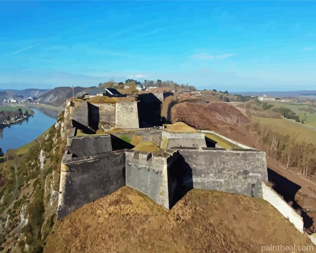 Fortress Of Charlemont Givet Painting By Numbers Kits