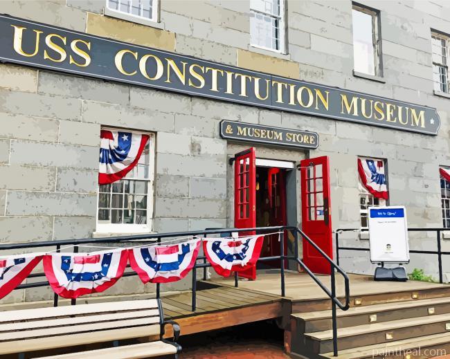 USS Constitution Museum Painting By Numbers Kits