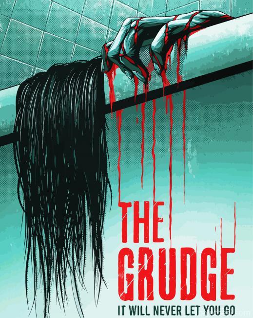 The Grudge It Will Never Let You Go Poster Painting By Numbers Kits
