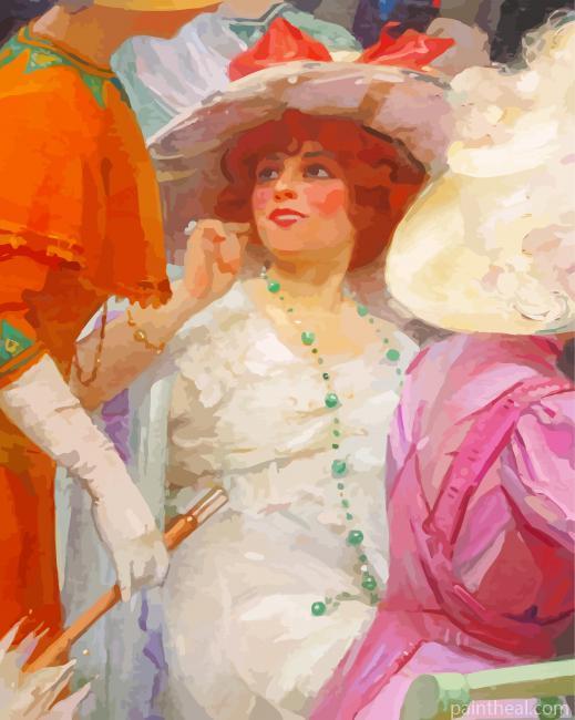 Marie Bracquemond Vintage Lady Painting By Numbers Kits