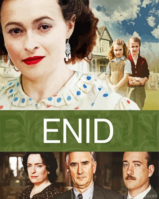 Enid Film Poster Painting By Numbers Kits