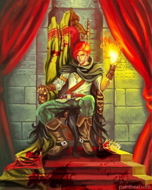 The Kingkiller Chronicle Character Painting By Numbers Kits