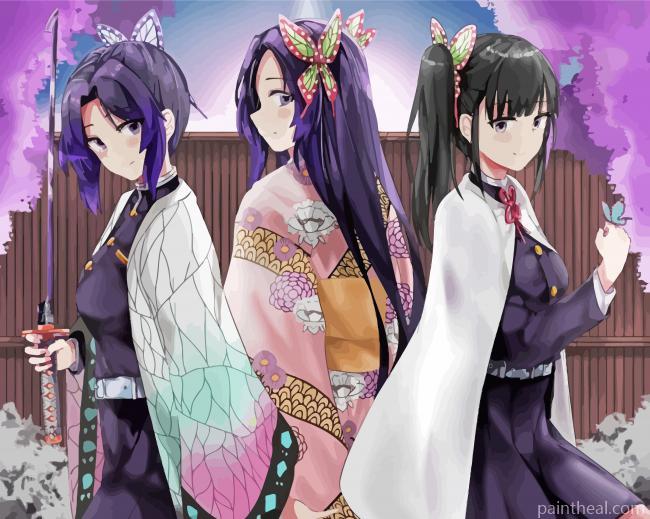 Kanae Kocho Anime Painting By Numbers Kits