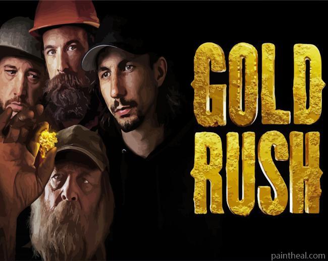 Gold Rush Characters Painting By Numbers Kits
