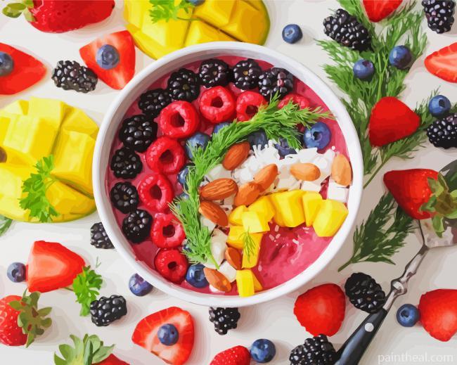 Fruit Medley Painting By Numbers Kits