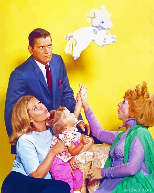 Bewitched Characters Painting By Numbers Kits