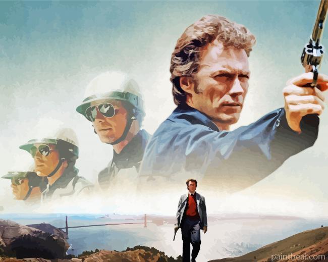 Dirty Harry Film Painting By Numbers Kits