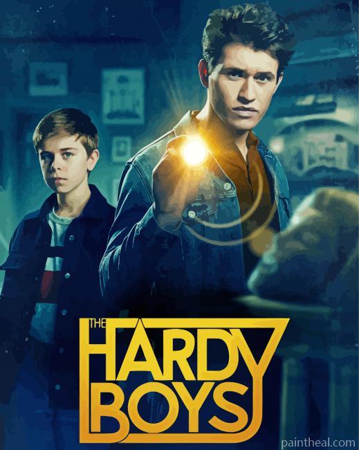 The Hardy Boys Movie Poster Painting By Numbers Kits