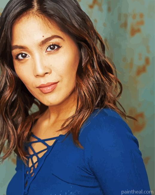 The Actress Danice Cabanela Painting By Numbers Kits
