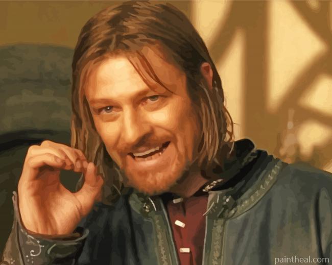 Lord Of The Rings Boromir Painting By Numbers Kits