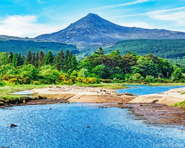 Scotland Arran Landscape Painting By Numbers Kits