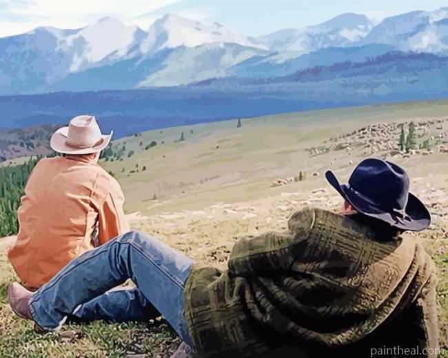 Brokeback Mountain Painting By Numbers Kits