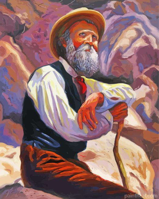 John Muir Art Painting By Numbers Kits