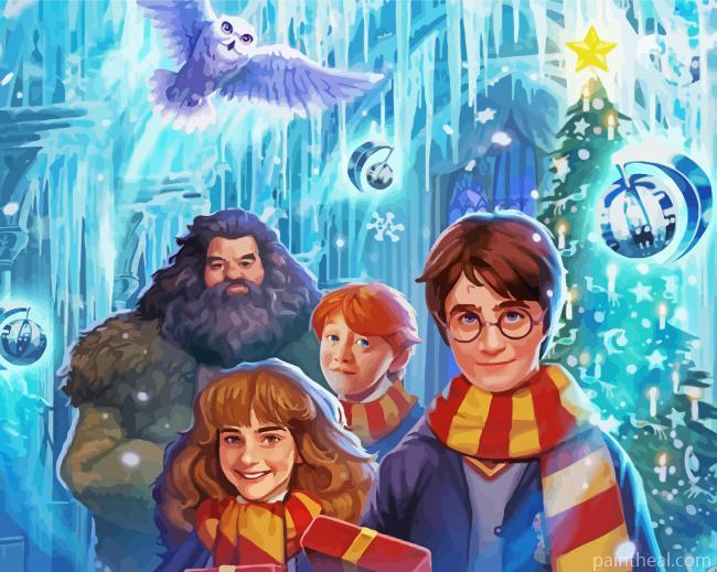 Harry Potter Illustration Painting By Numbers Kits