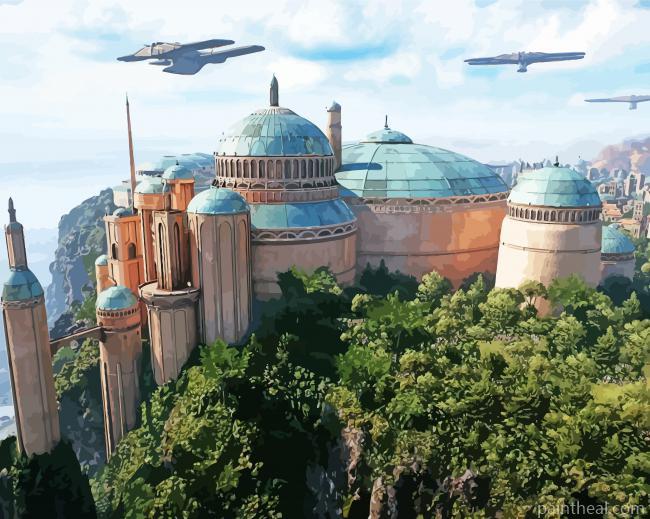 Star Wars The Phantom Menace Painting By Numbers Kits