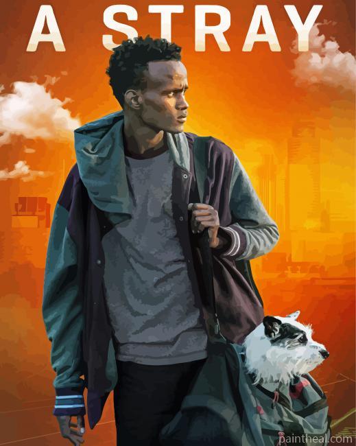 A Stray Poster Painting By Numbers Kits