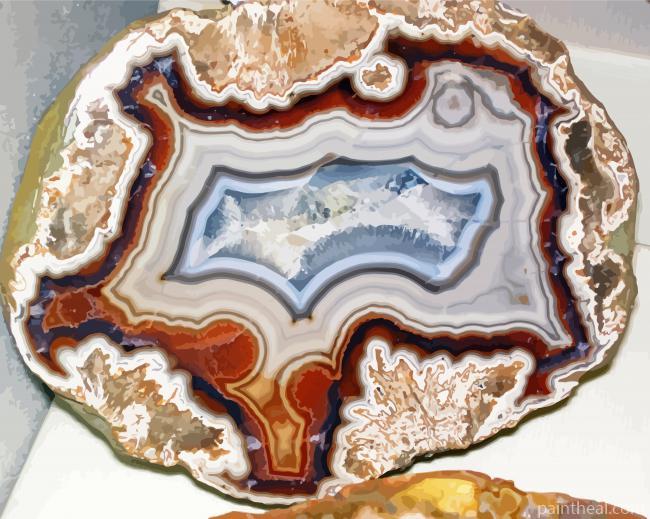 Close Up Kentucky Rocks Painting By Numbers Kits